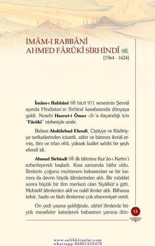 İmamı Rabbani Rahmetullahi Aleyh - Osman Nuri Topbaş Osman Nuri Topbaş