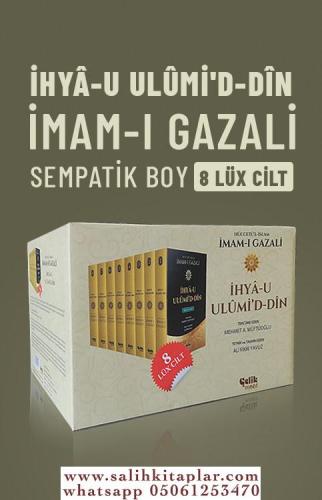 İhyau Ulumid-din | 8 Cilt Takım KÜÇÜK Sempatik Boy Ebu Hamid Muhammed 