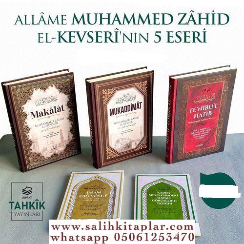 Muhammed Zâhid el-Kevserî Seti (5 Kitap) Muhammed Zahid b. El Hasan b.