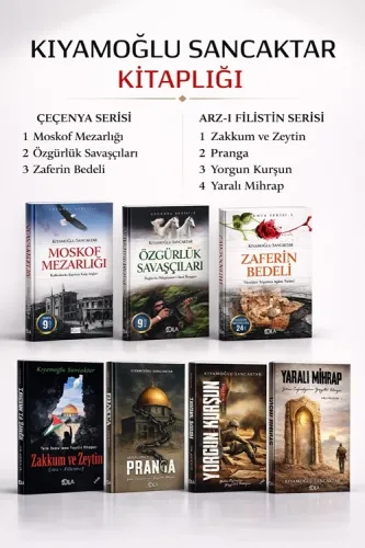 Kıyamoğlu Sancaktar Kitapları seti 7 Kitap Kıyamoğlu Sancaktar
