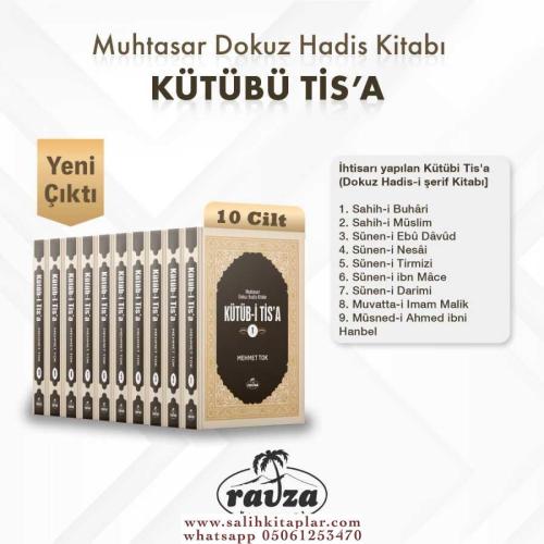 Muhtasar Dokuz Hadis Kitabi KÜTÜBİ TİSA 10 Cilt Ebu Abdullah Muhammed 