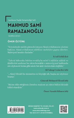 Mahmud Sami Ramazanoğlu (K.S) Hayatı ve Hatıraları Ömer Öztürk