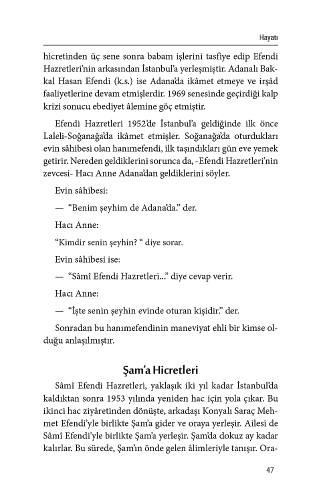Mahmud Sami Ramazanoğlu (K.S) Hayatı ve Hatıraları Ömer Öztürk