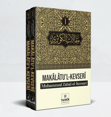 Makalatul Kevseri 2 cilt takım Muhammed Zahid b. El Hasan b. Ali Zahid