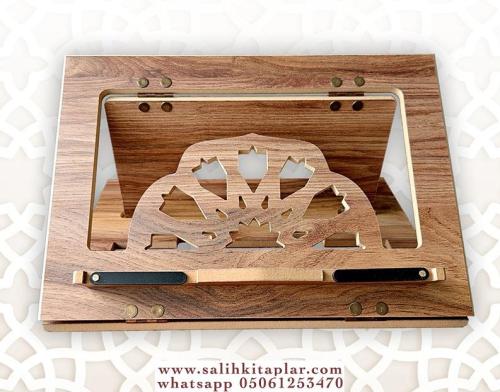 MASA ÜSTÜ PORTATİF AHŞAP RAHLE