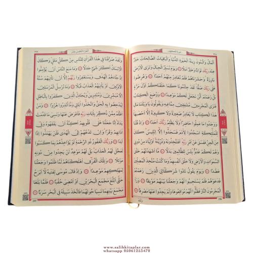 Kabe Desenli Rahe Boy Kuranı Kerim Hattat Hafız Osman