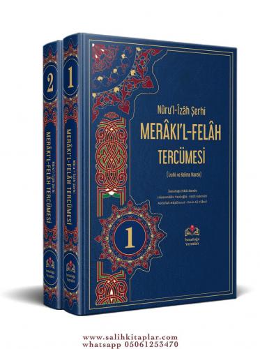 Nurul İzah Şerhi Merakıl Felah 2 Cilt Kırık Manalı İsmailağa Telif Hey