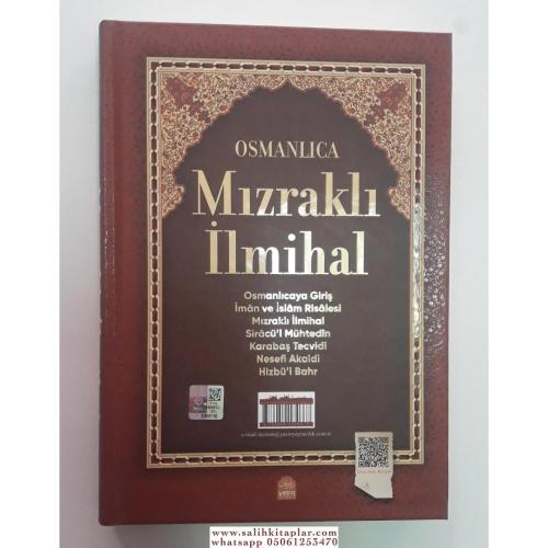 Mızraklı İlmihal Bilgisayarlı Yeni Dizgi Mızraklı Efendi