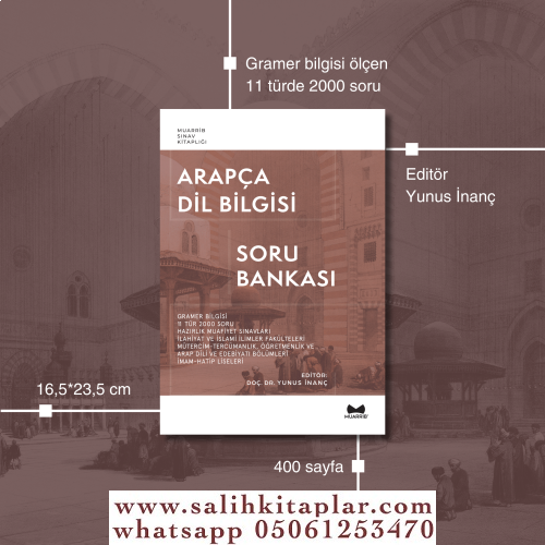 Arapça Dil Bilgisi Soru Bankası Cuma Tanık