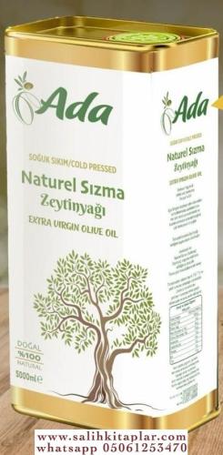 ADA - Naturel Sızma Soğuk Sıkım Zeytinyağı 5 Lt