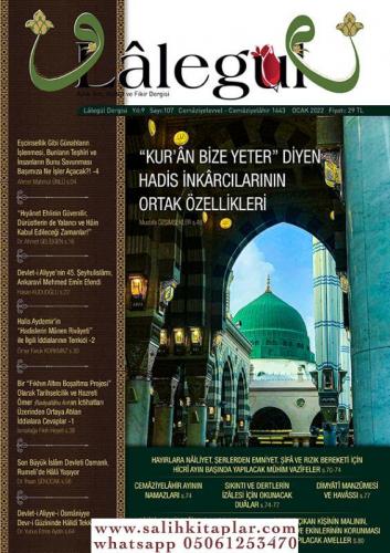 Lalegül Dergi Ocak 2022 - Sayı 107 Ahmet Mahmut Ünlü