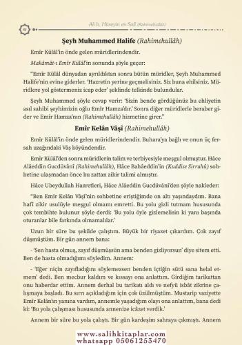 Reşahat Allah Dostlarının Menkıbeleri Mevlana Ali Bin Hüseyin Es Safi