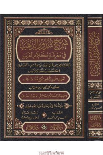 Şerhu Şüzuriz Zeheb شرح شذور الذهب