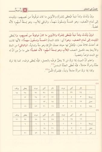 Şerhül Feraizis Siraciyye شرح الفرائض السراجية Muhammed Es Secavendi -