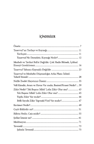 Tasavvufi Meselelere Fıkhi Bakış Prof. Dr. Orhan Çeker