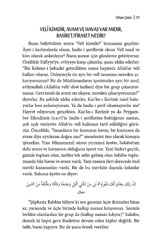 Tasavvufi Meselelere Fıkhi Bakış Prof. Dr. Orhan Çeker