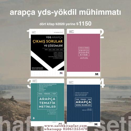 Arapça YDS YÖKDİL Mühimmatı (4 Kitap)