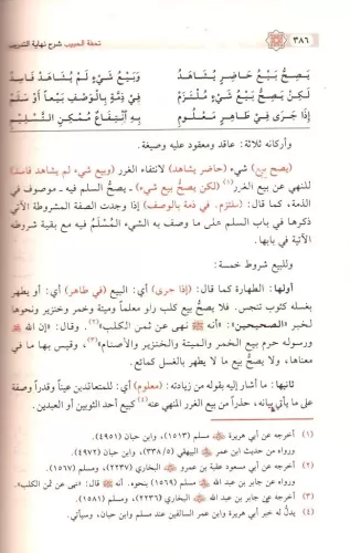 Tuhfetul Habib Şerhu Nihayetil Tedrib / تحفة الحبيب شرح نهاية التدريب 