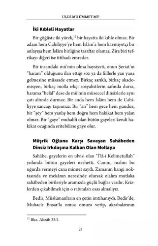 Ulus mu Ümmet mi - İhsan Şenoçak