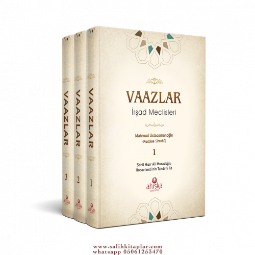 Vaazlar İrşad Meclisleri 3 Cild Takım Mahmud Ustaosmanoğlu (K.S.)