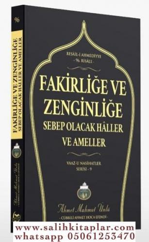 Fakirliğe ve Zenginliğe Sebep Olacak Haller ve Ameller Ahmet Mahmut Ün