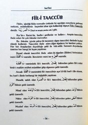 Muvazzah Sarf İlmi 2 Cilt Takım Şaban Sadoğlu