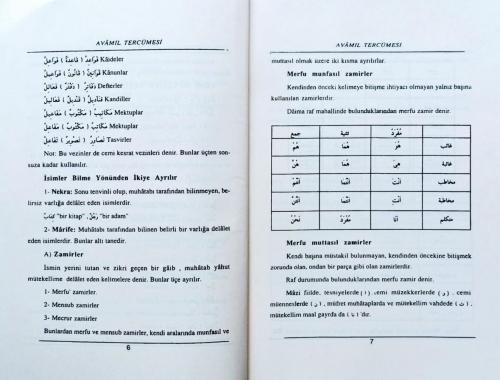 Avamil Tercümesi - Zeycan Aydın Zeycan Aydın