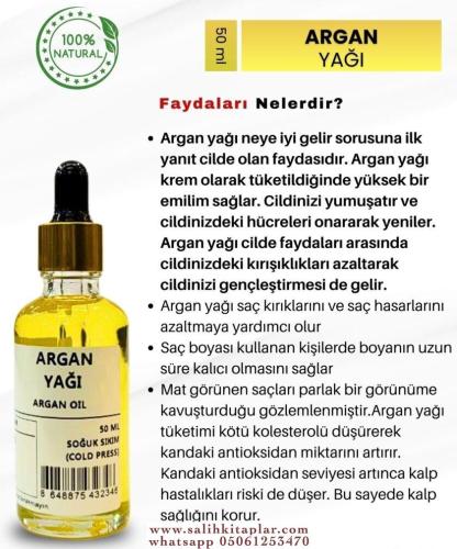 Bitkisel %100 Doğal Argan Yağı Bitkisel Yağlar 50 ml-!!!!ÜCRETSİZ KARG