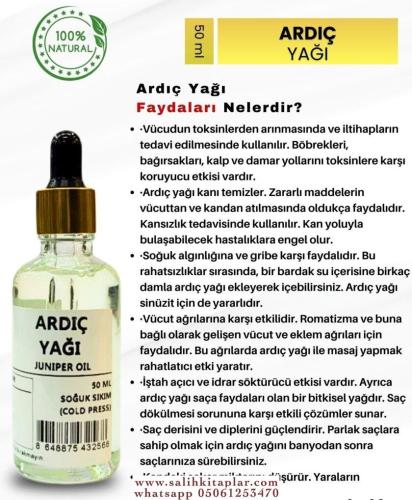 Bitkisel %100 Doğal Ardıç Yağı Bitkisel Yağlar 50 ml-!!!!ÜCRETSİZ KARG