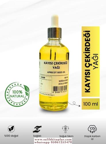 Bitkisel %100 Doğal Kayısı Çekirdeği Yağı Bitkisel Yağlar 100 ml-!!!!Ü